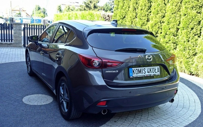 Mazda 3 cena 48900 przebieg: 147000, rok produkcji 2014 z Dęblin małe 254
